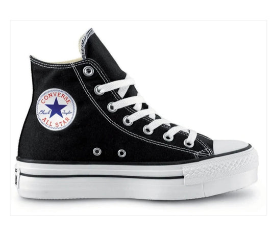 Converse - Chuck Taylor All Star triplesuela Lona Negra