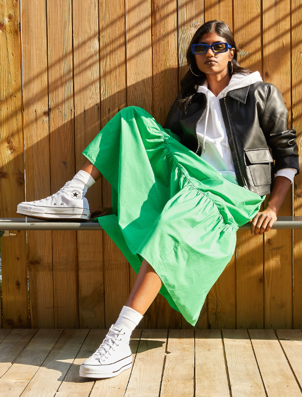 Converse - Chuck Taylor All Star Plataforma Lona Blanca