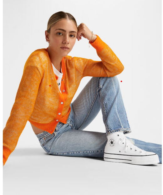 Converse - Chuck Taylor All Star Plataforma Lona Blanca