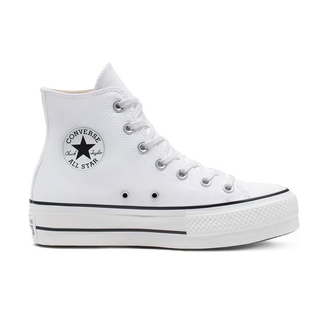 Converse polipiel blancas doble suela